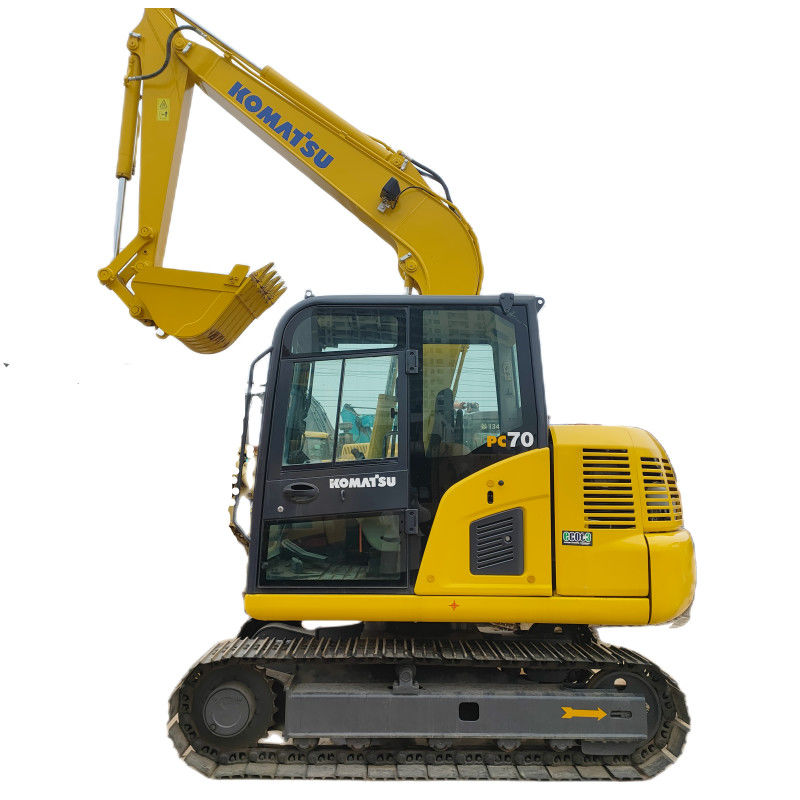PC70 KOMATSU ha usato la tonnellata Mini Crawler Excavator Agriculture di Mini Excavator 6,5