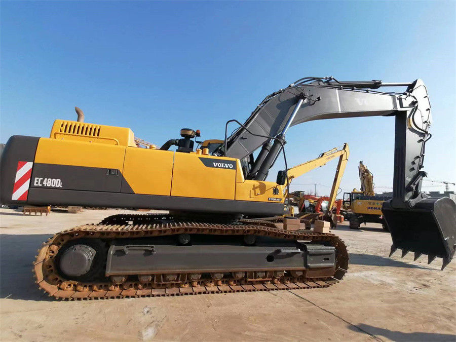 Escavatore di Volvo utilizzato marca svedese Ec480 48 tonnellate di grande escavatore del cingolo