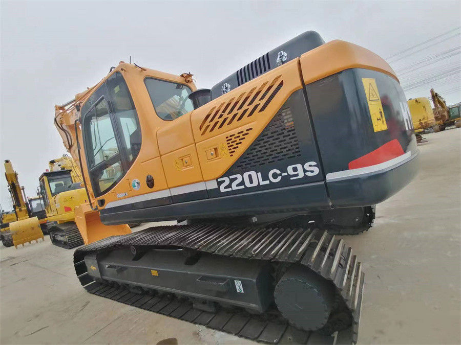 La Corea ha usato il peso di lavoro dell'escavatore 220lc-9s di Hyundai 22 tonnellate di escavatori del cingolo