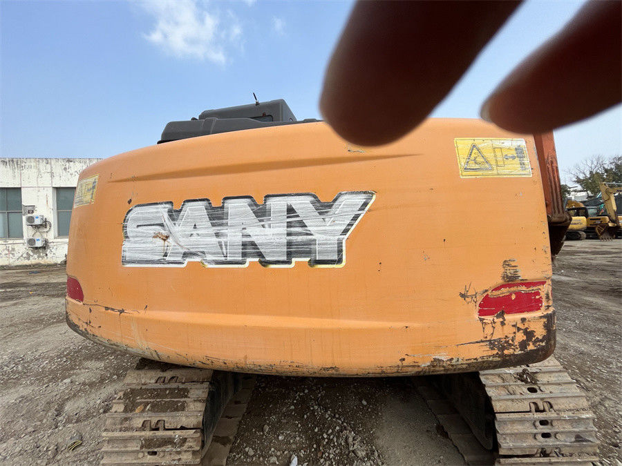 13 escavatore idraulico del cingolo dell'escavatore a cucchiaia rovescia di Ton Mini Used Sany Excavator SANY SY135C