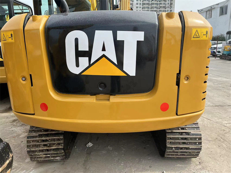 305.5E2 ha utilizzato l'escavatore Caterpillar mini escavatore cingolato idraulico da 5,5 tonnellate