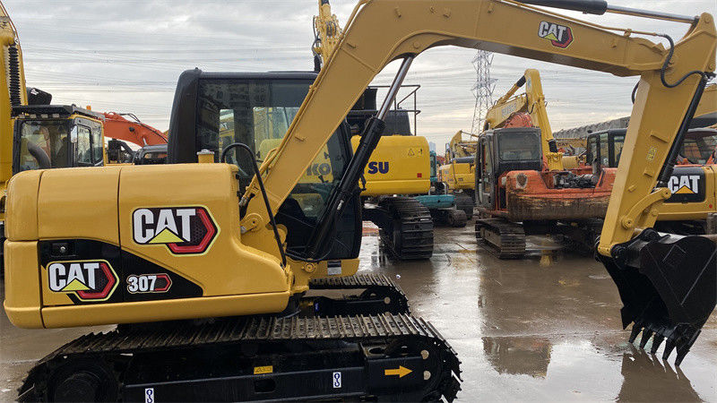 7 escavatore Mini Small Digger Bucket Capacity 0.33m3 del CAT 307D di Ton Caterpillar