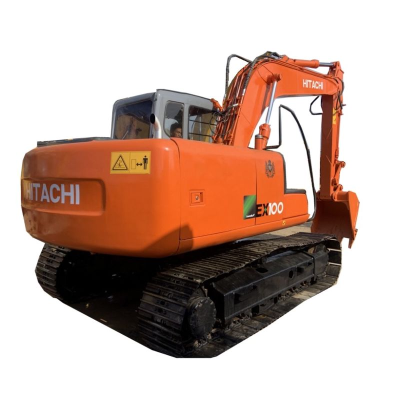 Escavatore idraulico utilizzato della seconda mano dell'escavatore EX100 5 Midi di Hitachi 10 tonnellate