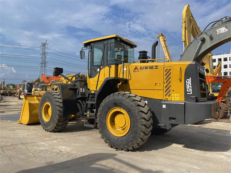 L'origine SDLG LG956L della Cina ha usato il caricatore della ruota con 17000 - 17250Kg Front End Loader
