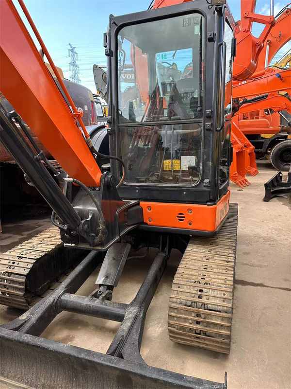 Colore rosso usato di Hitachi Zx55 Mini Crawler Excavator Weight 5tons