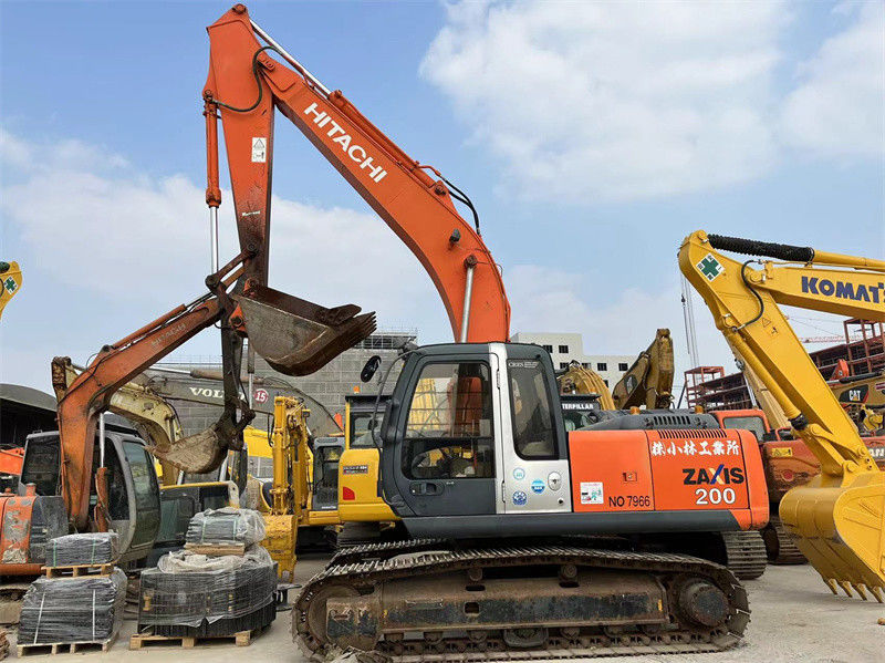 La pittura originale Hitachi ZX200 Zaxis200 ha utilizzato l'escavatore Inject Engine del cingolo 20 tonnellate