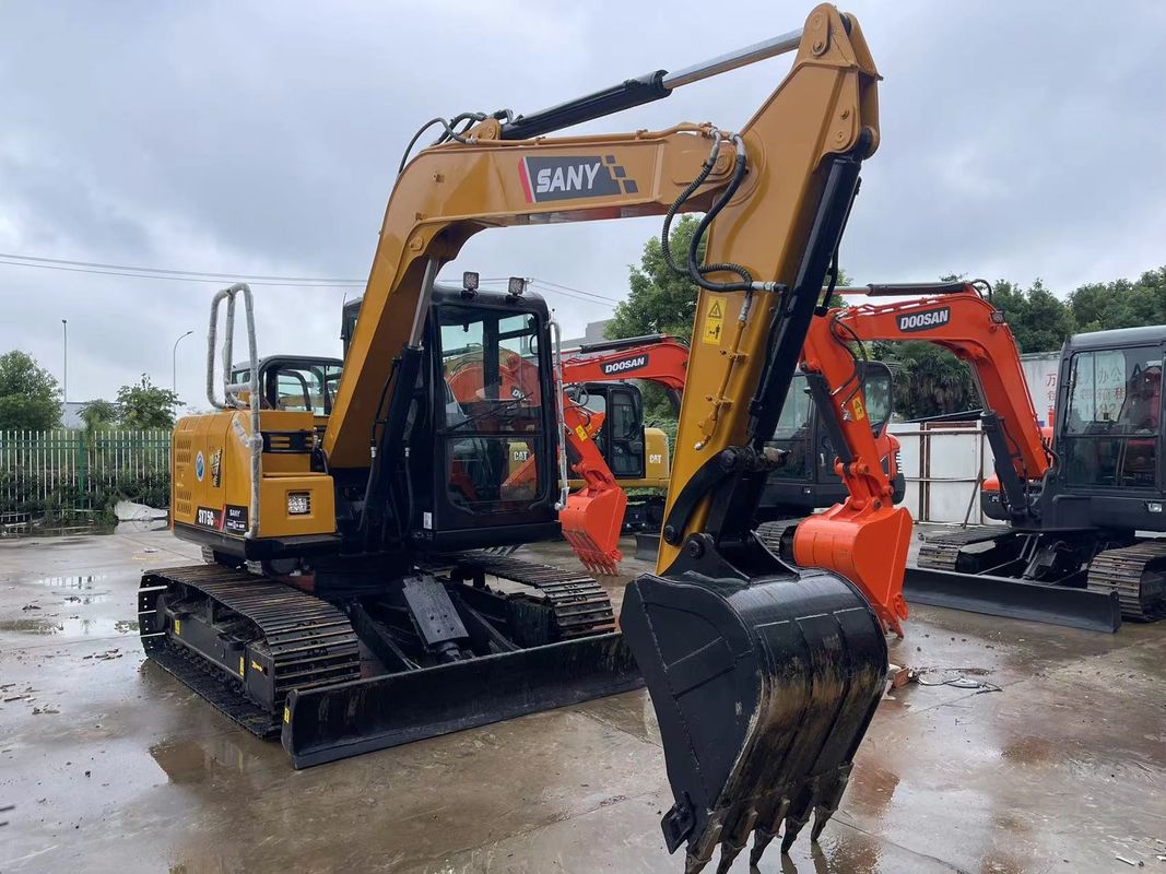 2022 Usato Sany SY75C escavatore Sany Crawler 7.5 tonnellate mini escavatore