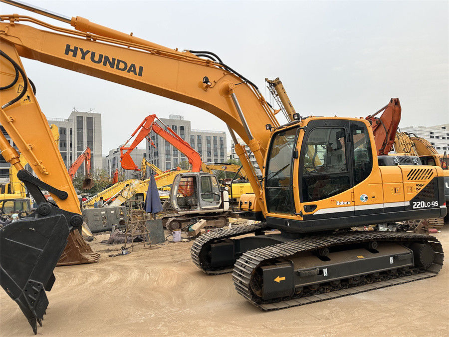 Originale Hyundai 220 escavatore idraulico crawler produrre in Corea R220lc 9s