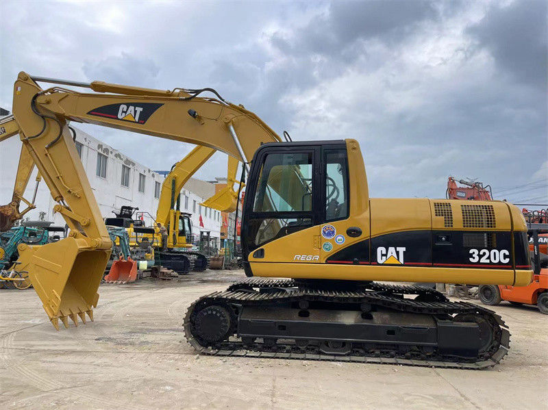Escavatore usato originale CAT 320C di seconda mano Caterpillar 320 320D 320GC