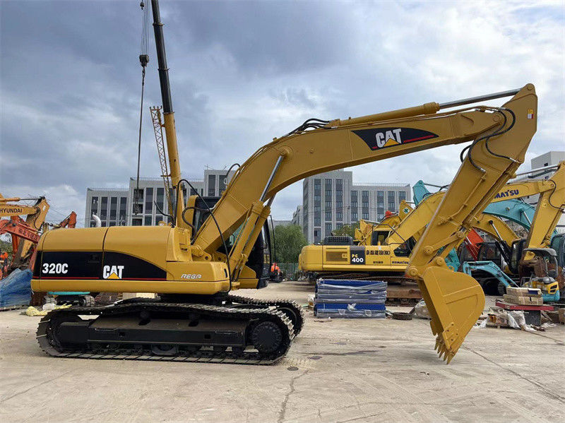 Escavatore usato originale CAT 320C di seconda mano Caterpillar 320 320D 320GC