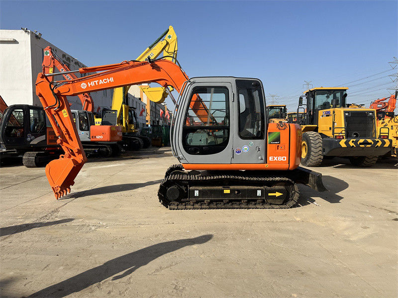 Ex60-5 Escavatore usato Hitachi Mini Escavatore usato 6 tonnellate Hitachi 60
