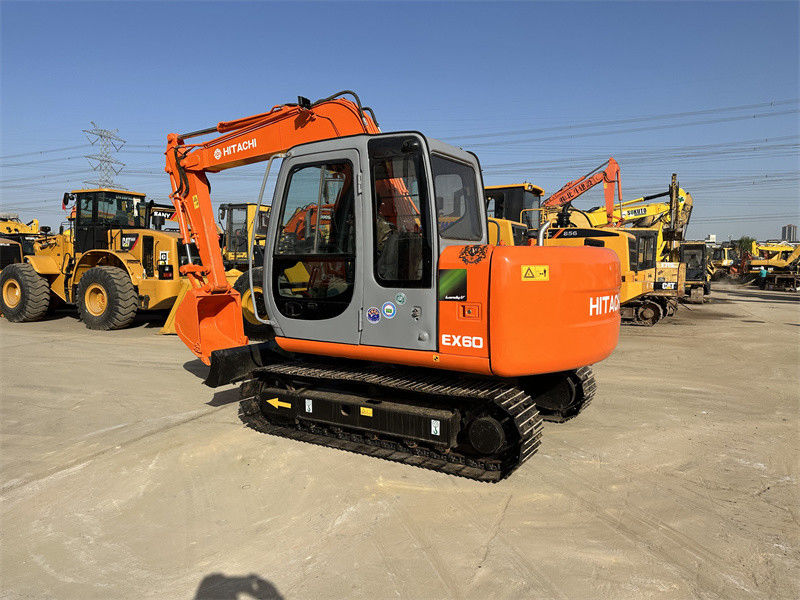 Ex60-5 Escavatore usato Hitachi Mini Escavatore usato 6 tonnellate Hitachi 60