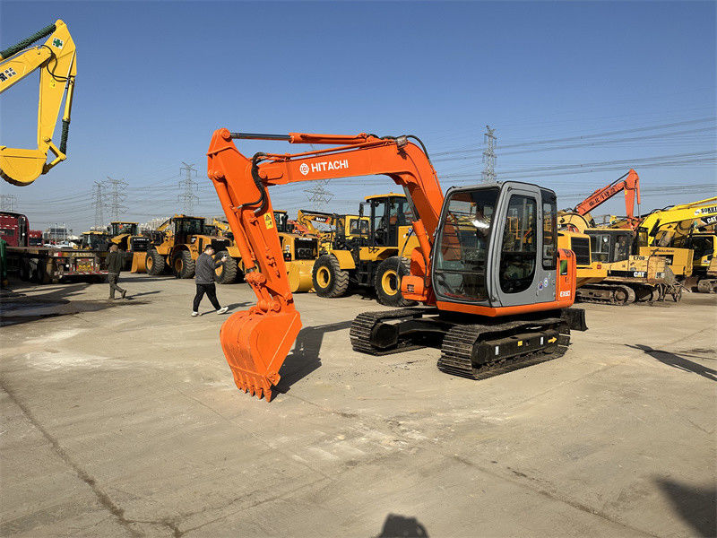 Ex60-5 Escavatore usato Hitachi Mini Escavatore usato 6 tonnellate Hitachi 60