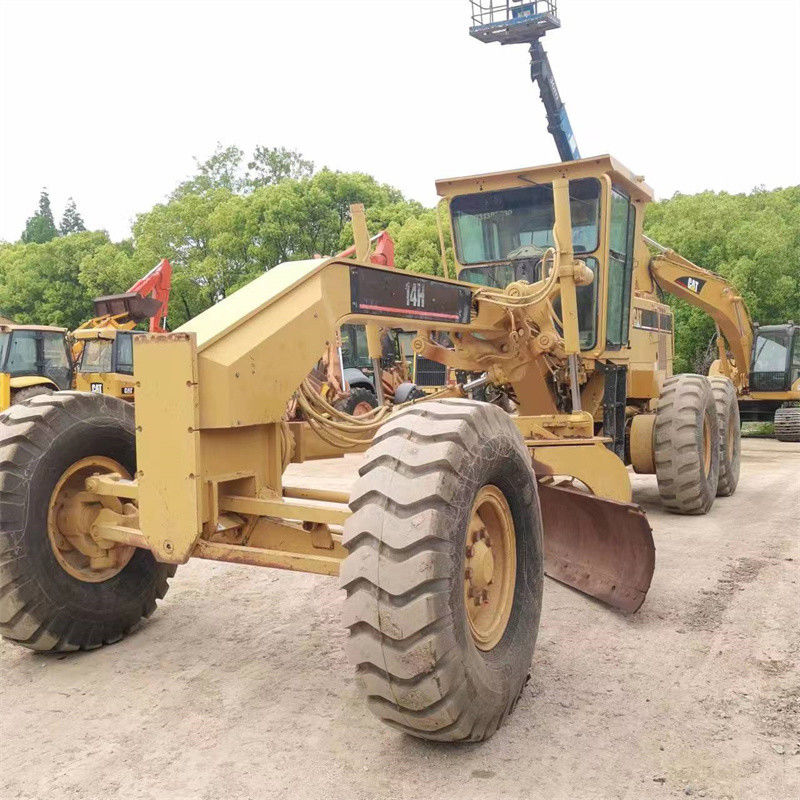 America Origin Caterpillar CAT 14H Motor Grader per la costruzione di strade