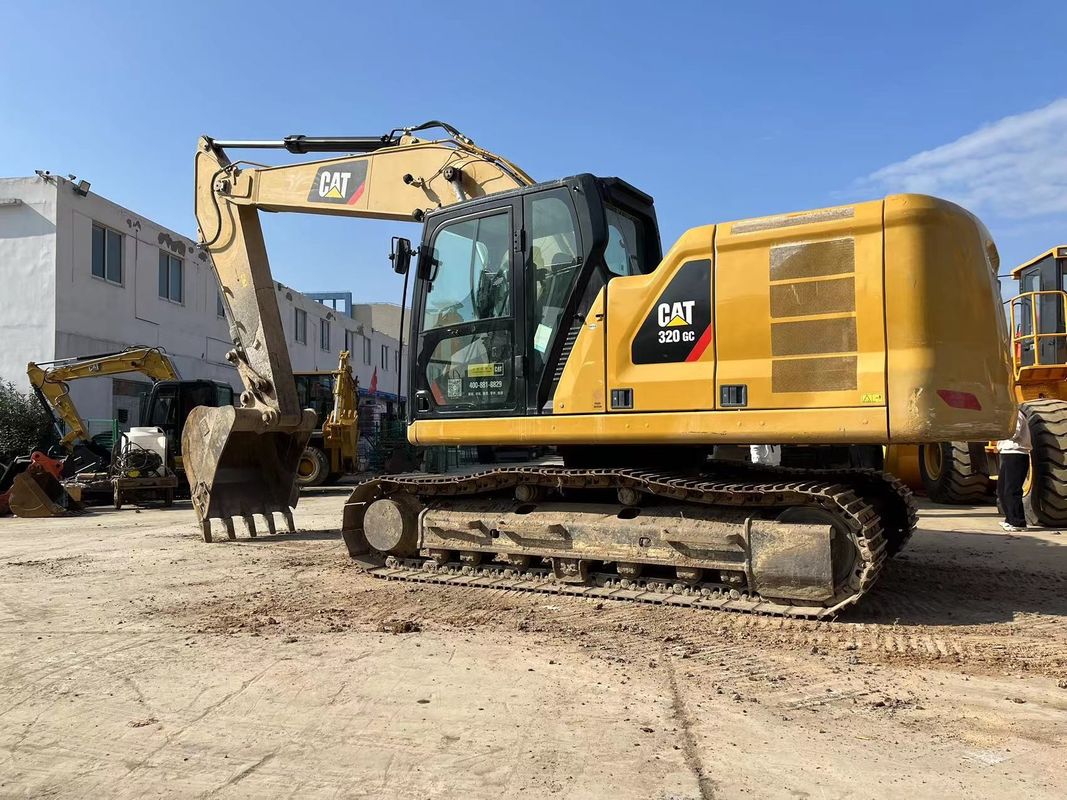 Escavatori originali utilizzati CAT 320gc di 20 tonnellate Escavatori a trascinatore di tipo medio CAT 320