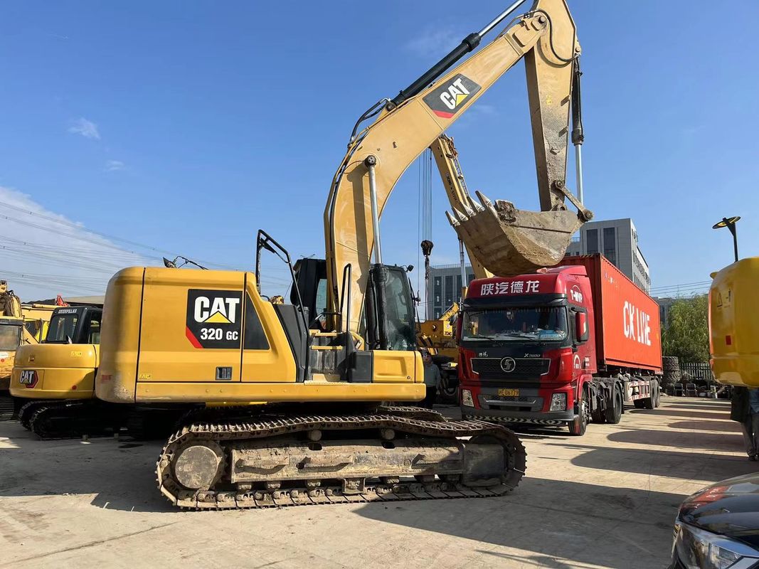 Escavatori originali utilizzati CAT 320gc di 20 tonnellate Escavatori a trascinatore di tipo medio CAT 320