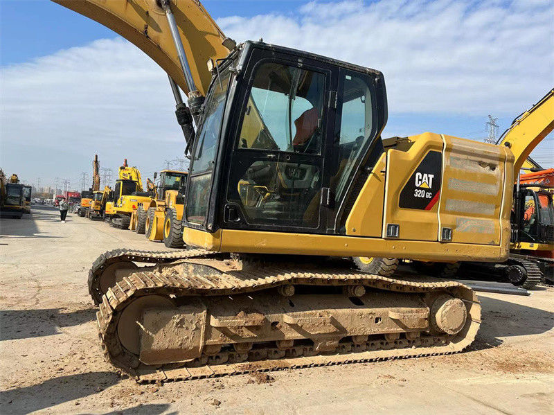 Escavatore originale usato CAT 320GC Anno 2018 Escavatore di seconda mano Caterpillar 320