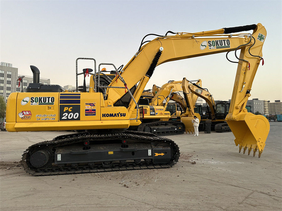 90% Nuovo tipo di crawler Komatsu PC200 Giappone Fabricazione eccellente prestazioni poco usato