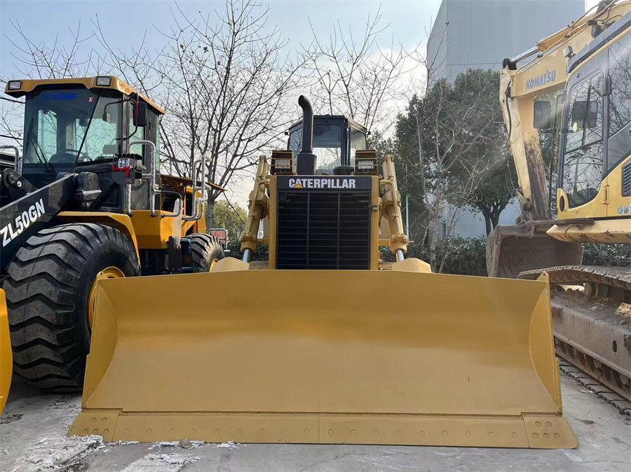 Usato CAT Caterpillar D7G Crawler Tractor Bulldozer Buone condizioni con lama e ripper