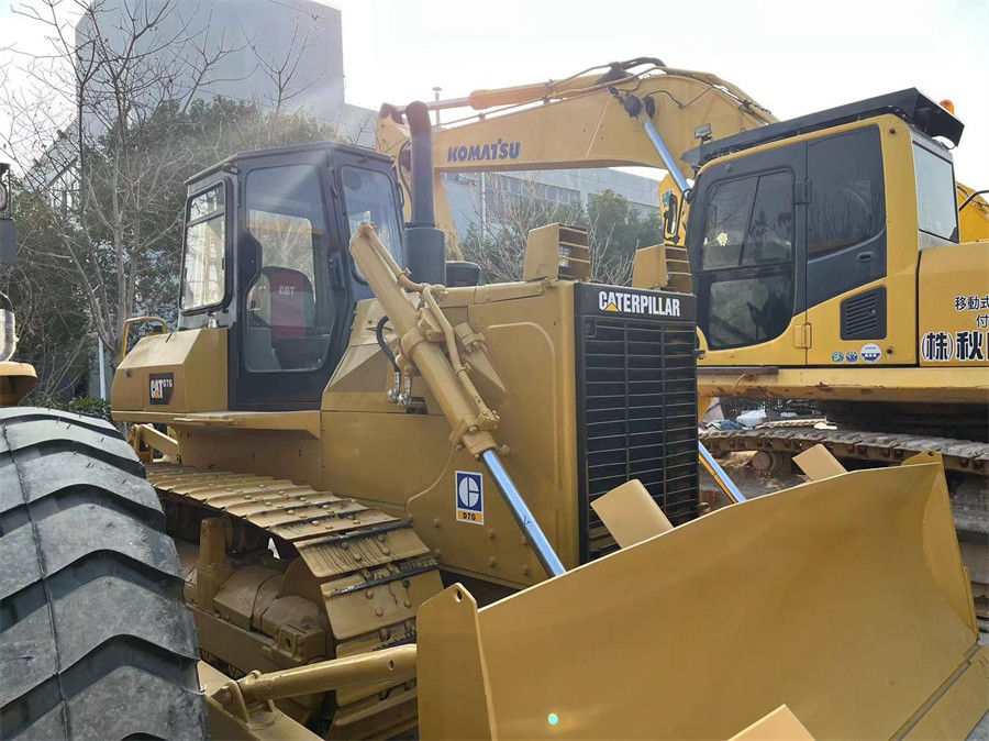 Usato CAT Caterpillar D7G Crawler Tractor Bulldozer Buone condizioni con lama e ripper