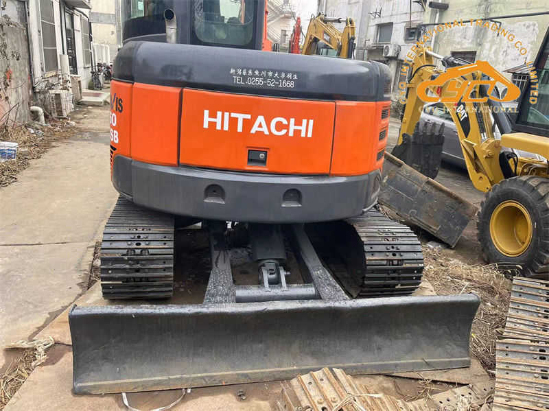 Usato mini escavatore Hitachi ZX60USB Usato 6 tonnellate Hitachi ZX60 Crawler escavatore