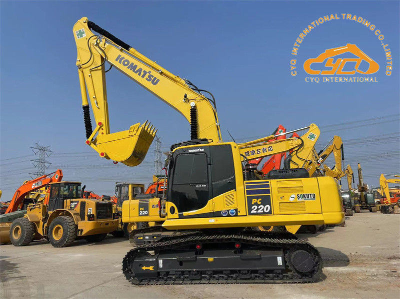 Ottimo stato usato giappone escavatore Komatsu PC220-8 Crawler escavatore PC200 PC220