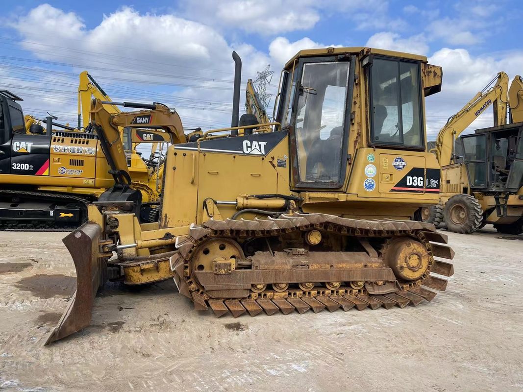 Colore originale usato Caterpillar Dozer Bulldozer Cat D3G di seconda mano