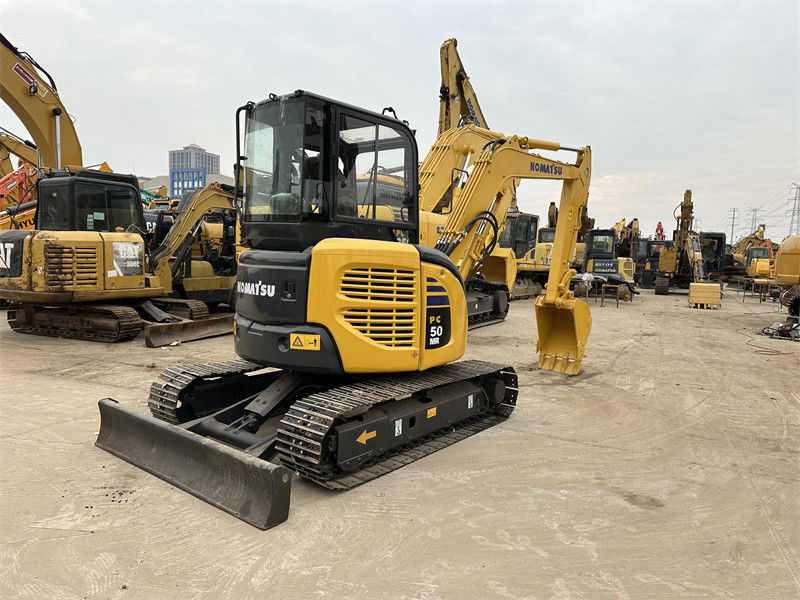 Usato Komatsu PC50MR-2 Mini escavatore 5 tonnellate Usato Giappone Escavatore Komatsu PC50