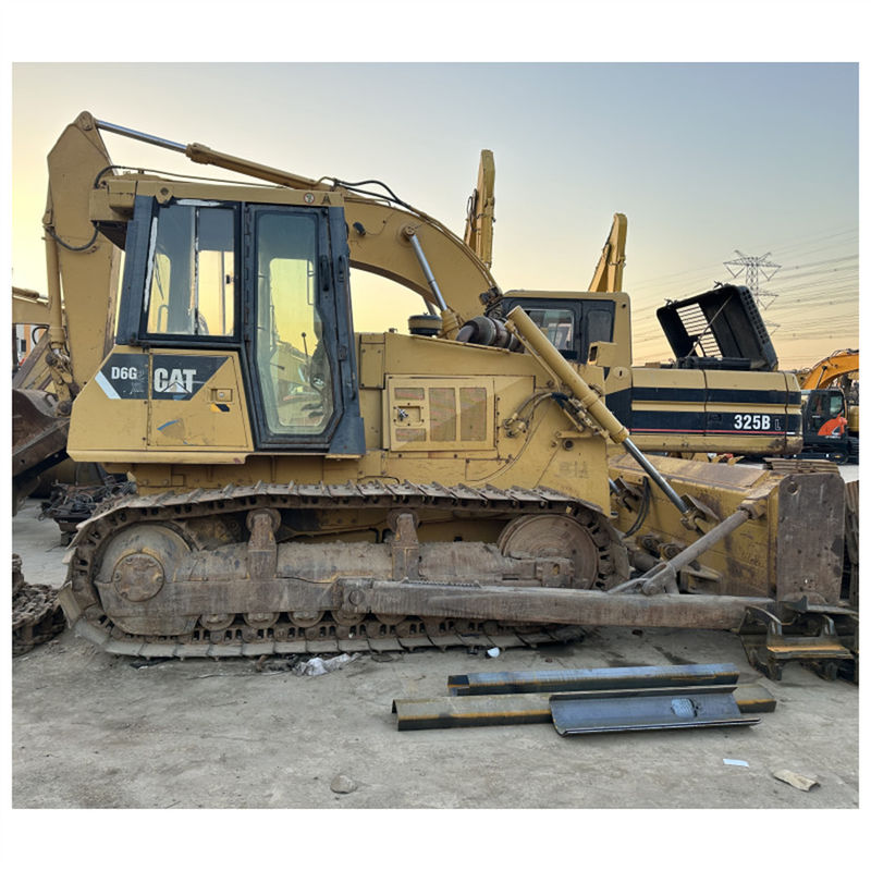 CAT D6G 2XL Bulldozer rampicante Caterpillar Tractor Potente per la costruzione e il movimento della terra
