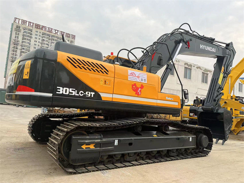 305LC-9T Hyundai Used Excavator 30 Tonne Corea Used Hyundai Mining Digger