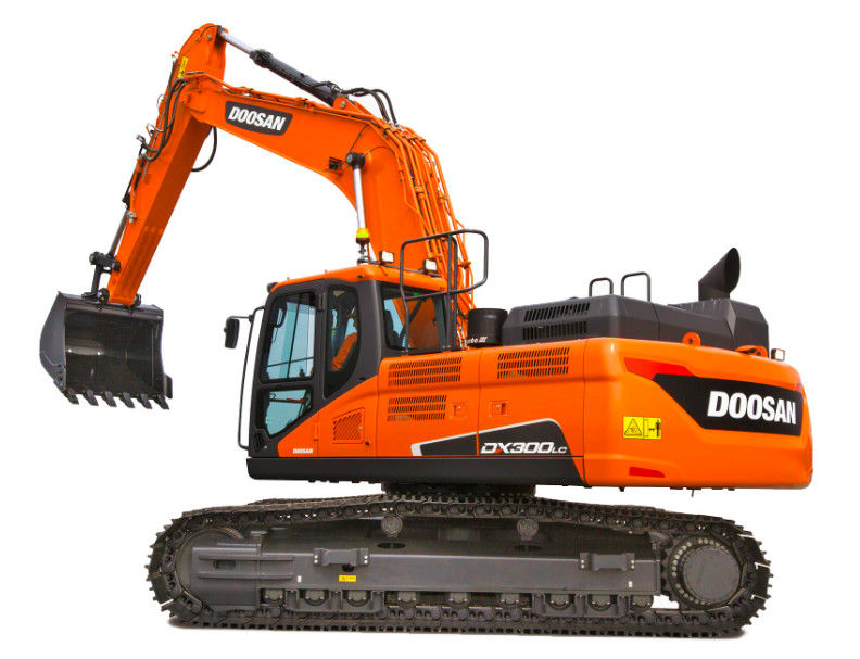 30 escavatore dell'escavatore a cucchiaia rovescia di Doosan DX300LC 9C dell'escavatore di Ton Hydraulic Used Large Crawler