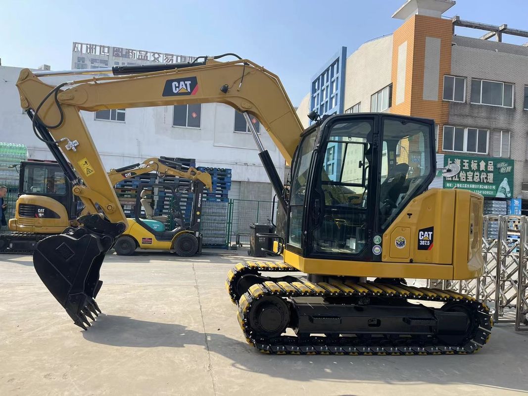 Caterpillar 307.5 Usato Escavatore 0,33 M3 Capacità del secchio Per progetti di costruzione