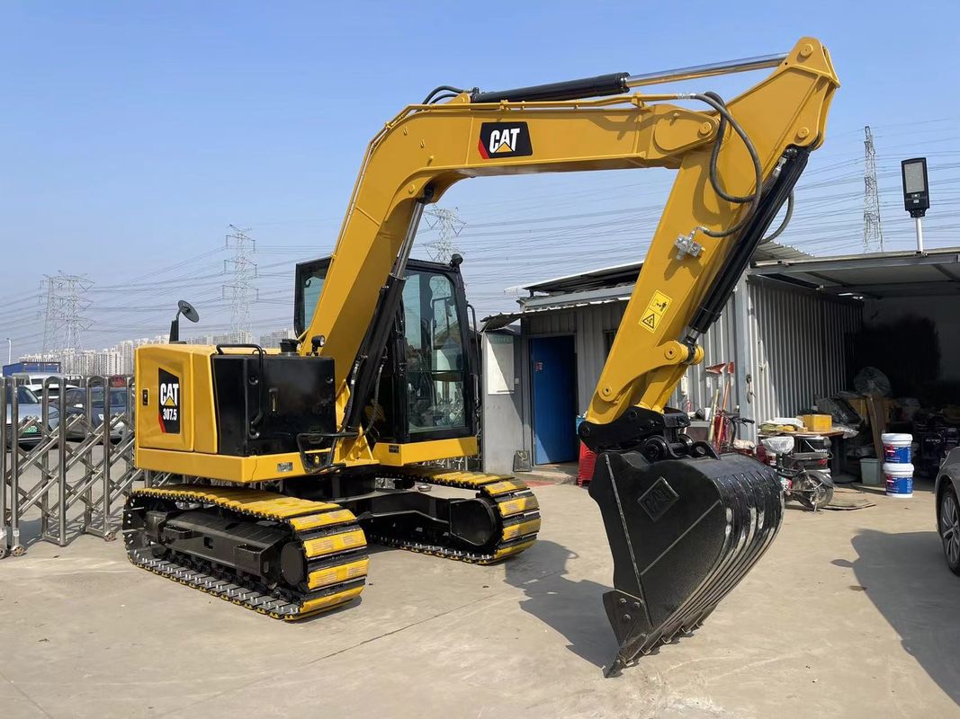 Caterpillar 307.5 Usato Escavatore 0,33 M3 Capacità del secchio Per progetti di costruzione