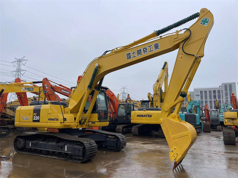 Komatsu PC220-8 Escavatore giapponese usato Escavatore idraulico di medie dimensioni ad alte prestazioni