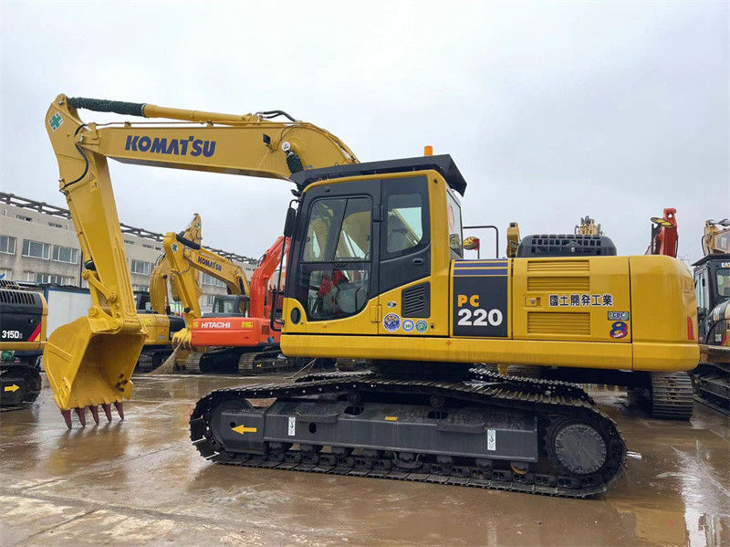 Komatsu PC220-8 Escavatore giapponese usato Escavatore idraulico di medie dimensioni ad alte prestazioni