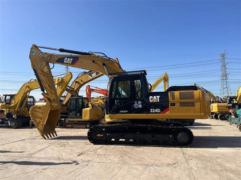 24 tonnellate usato CAT 324DL escavatore con motore C7