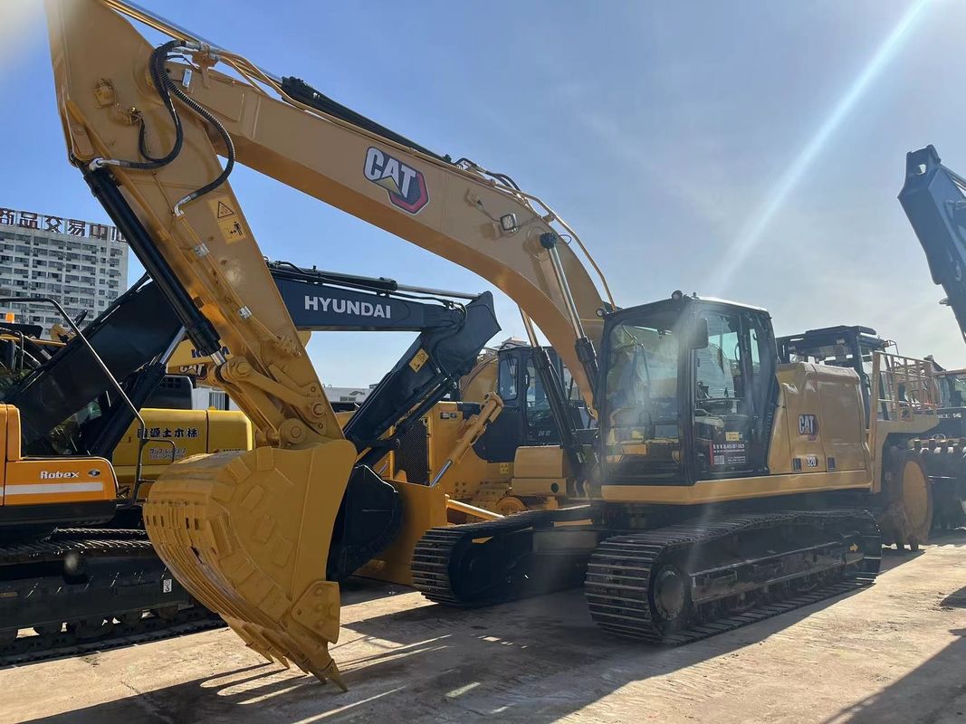 Escavatore Cat 320 originale a sei cilindri con motore Cat C7.1