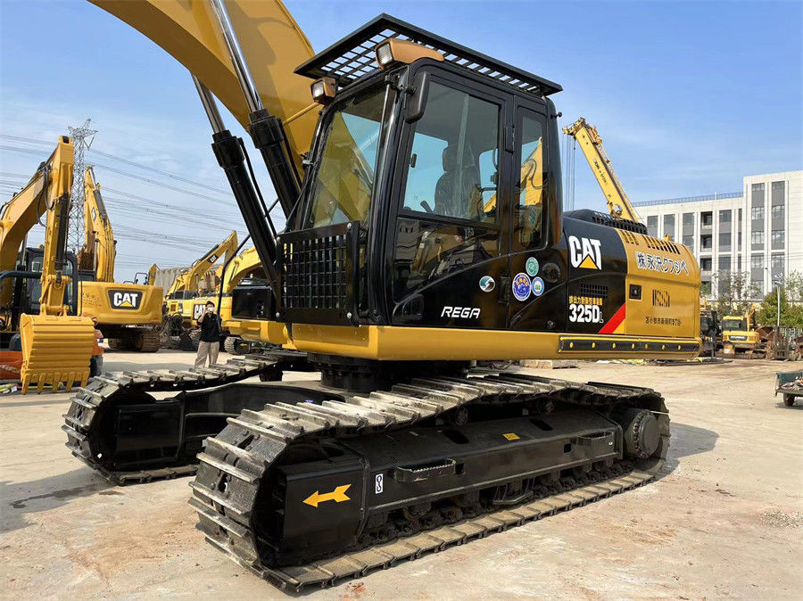 CAT 325DL Escavatore idraulico giapponese fabbricato con motore C7 Capacità di secchio 1,4m3.