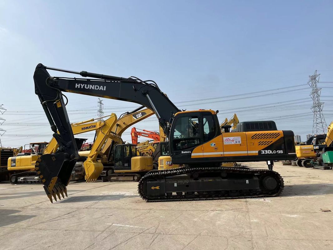 Hyundai 330lc-9s Escavatore usato 33 tonnellate Escavatore di grandi dimensioni