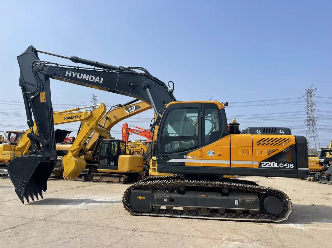 Hyundai 220LC-9S Escavatore usato 22 tonnellate Escavatore grande