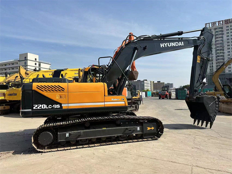 Usato Hyundai R220LC-9S escavatore 22 tonnellate Corea Usato Hyundai 220 miniera scavatore