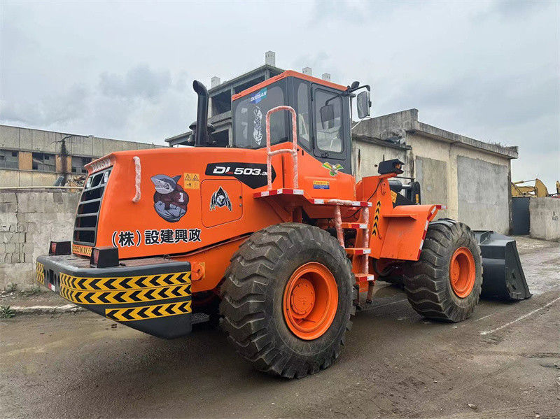 Originale caricatore a ruote usato Doosan DL503-9C caricatore frontale usato Doosan DL503