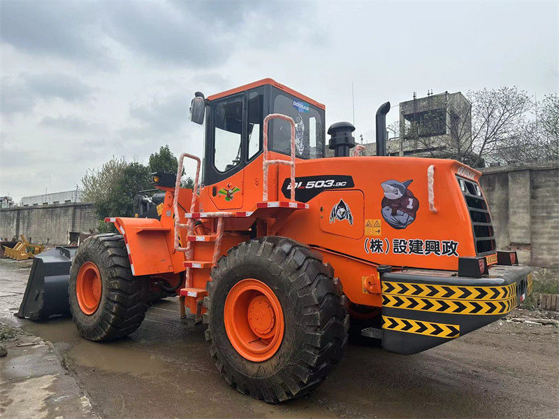 Originale caricatore a ruote usato Doosan DL503-9C caricatore frontale usato Doosan DL503
