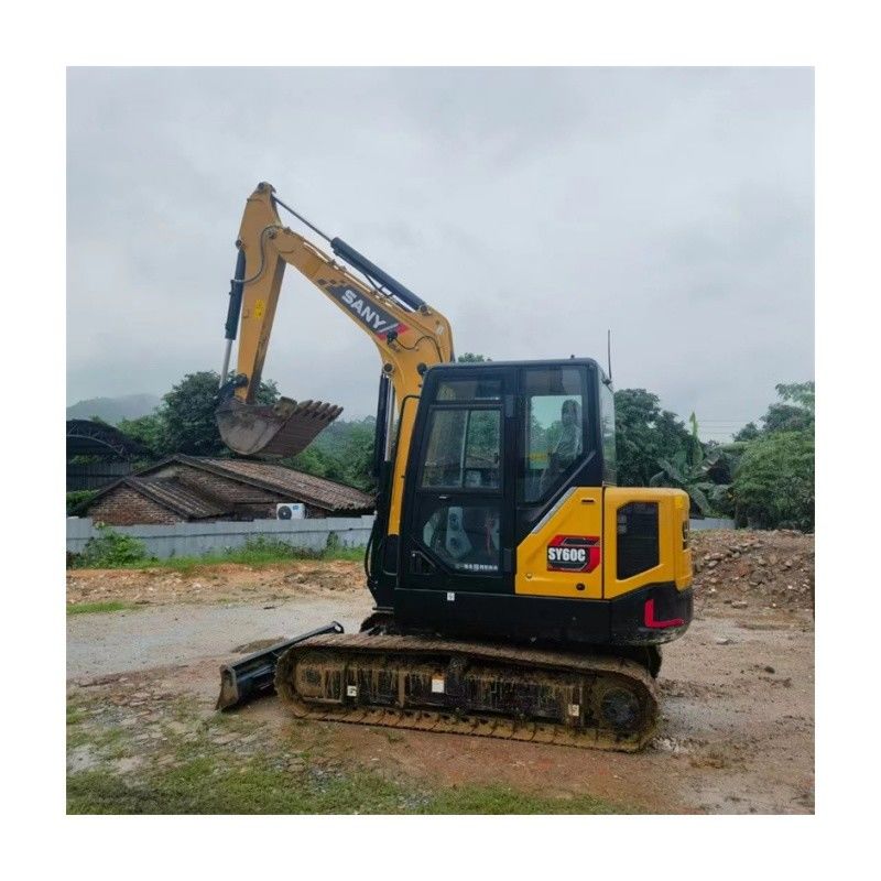 Cina Sany SY60C Pro Escavatore usato di seconda mano 6 tonnellate Sany sy60 Mini Digger