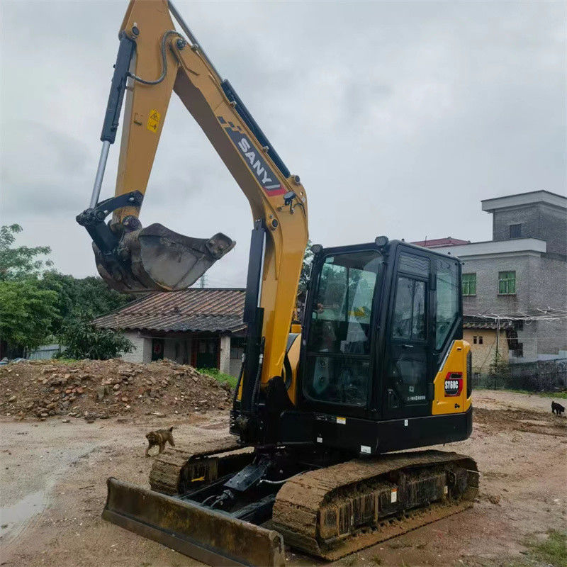 Cina Sany SY60C Pro Escavatore usato di seconda mano 6 tonnellate Sany sy60 Mini Digger