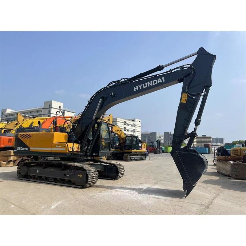Heavy Duty Digger Hyundai R220 9S Dimensione complessiva 9.55m*2.99m*3.08m