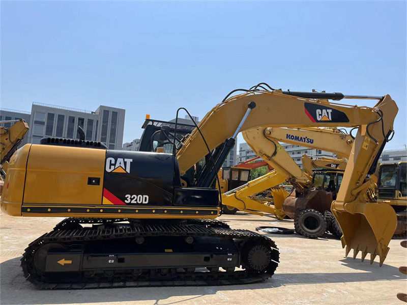 Escavatore usato CAT 320D per l'estrazione di minerale di seconda mano Caterpillar 320D2 320GC Escavatore a striscia