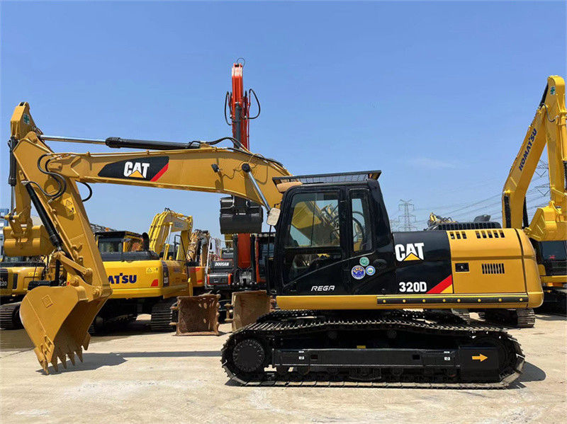 Escavatore usato CAT 320D per l'estrazione di minerale di seconda mano Caterpillar 320D2 320GC Escavatore a striscia