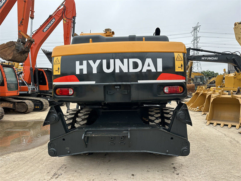 rinnovato Usato Hyundai R210W-9 Excavator a ruote Usato Hyundai 21 Ton 210 Excavator a ruote