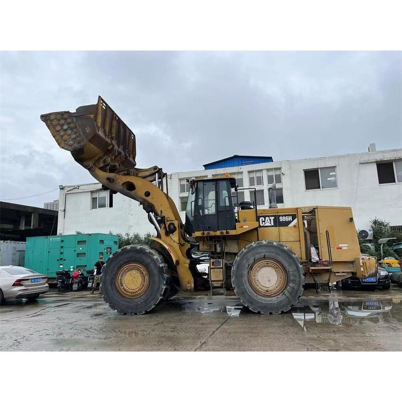 Colore originale CAT 986H Caricatore ruote anteriori Potente motore C15